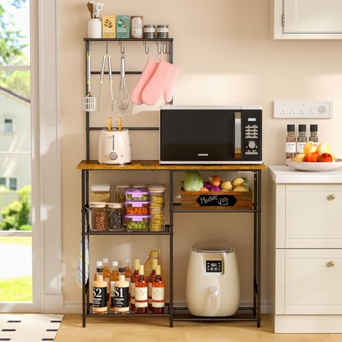 6-Tier Kitchen Baker's Rack with Storage C5587