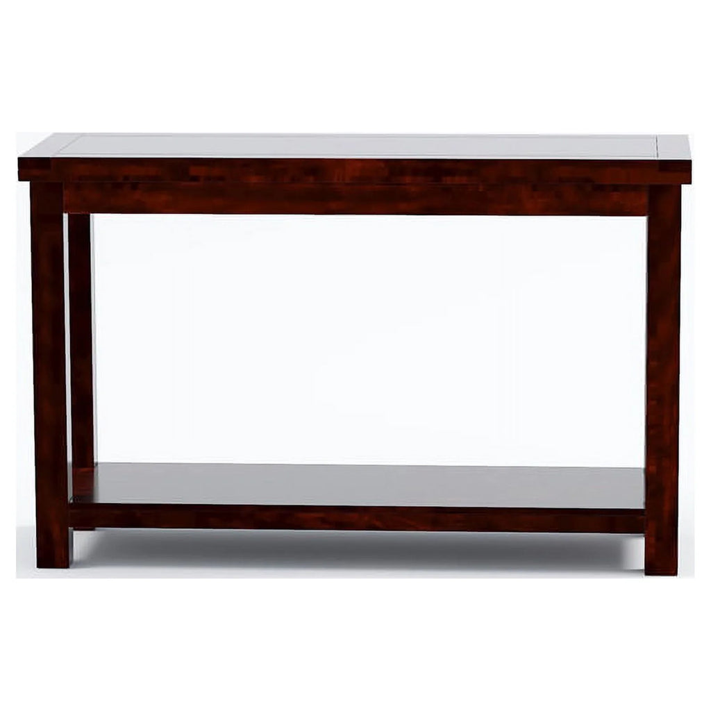 Cherry Wood 1-Shelf Console Table H673