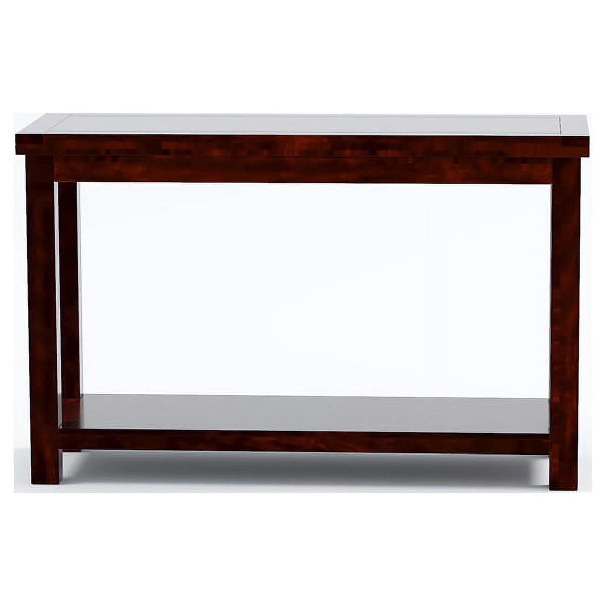 Cherry Wood 1-Shelf Console Table H673