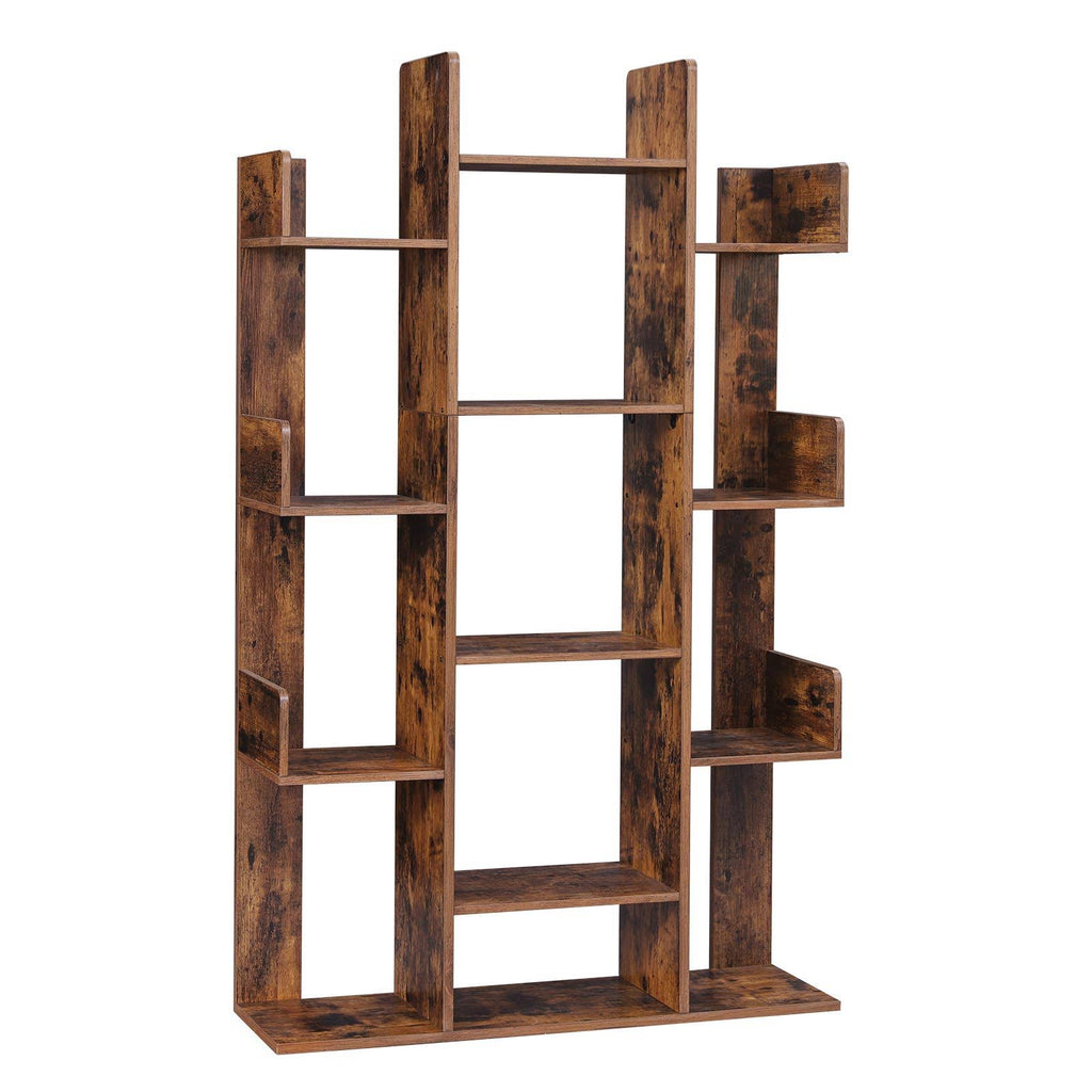 Tree-Shaped Bookcase with 13 Storage A45219