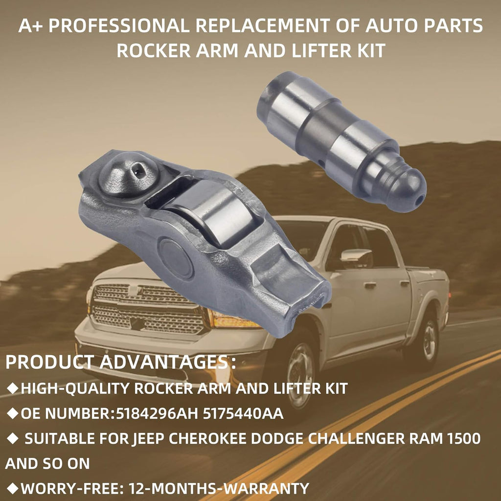 12 Pcs Rocker Arm and Lifter Kit 3.6L Pack of 2 A9861