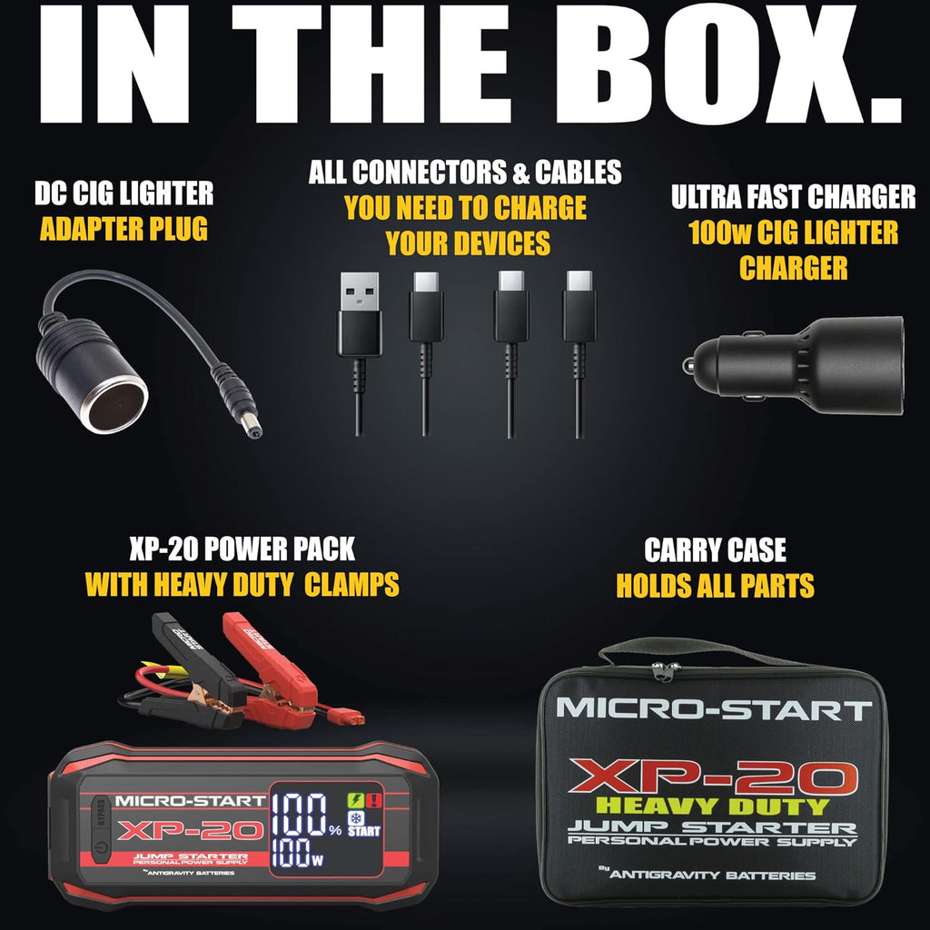 Lithium Jump-Starter Portable Power Supply W4616