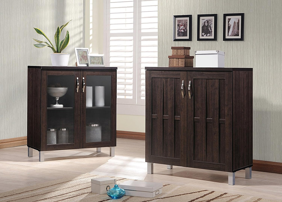 Dark Brown Storage Cabinet Q948