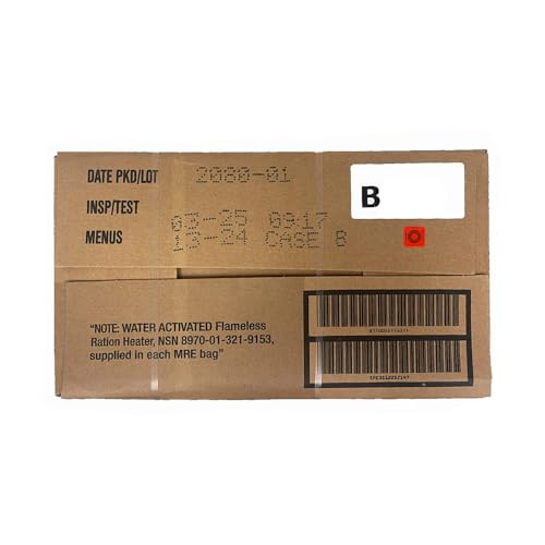 MRE Meals Ready to Eat case 2025, 2026 inspection J783