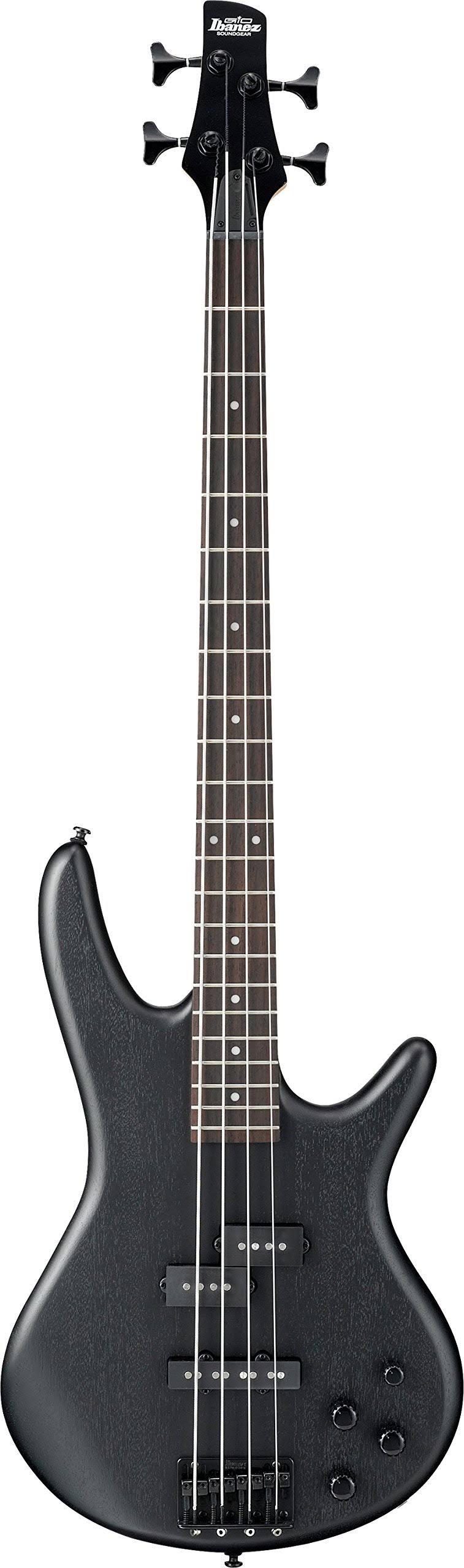 Black 4-String Electric Bass Guitar Q955856
