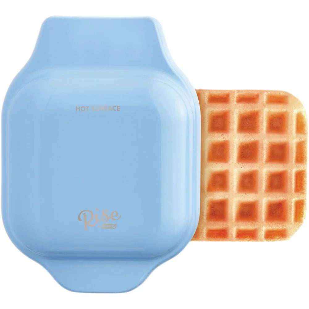 Light Blue Mini Waffle Maker E5971