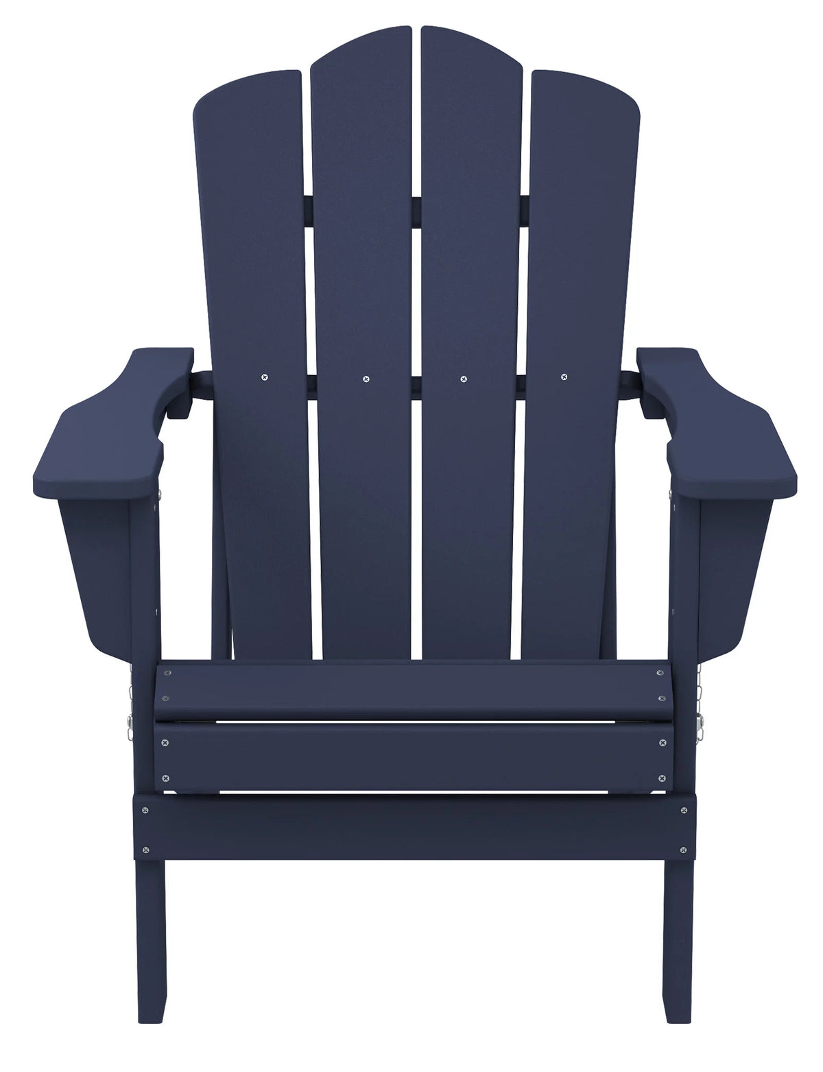 Blue 2PCS Plastic Folding Adirondack Chair H459