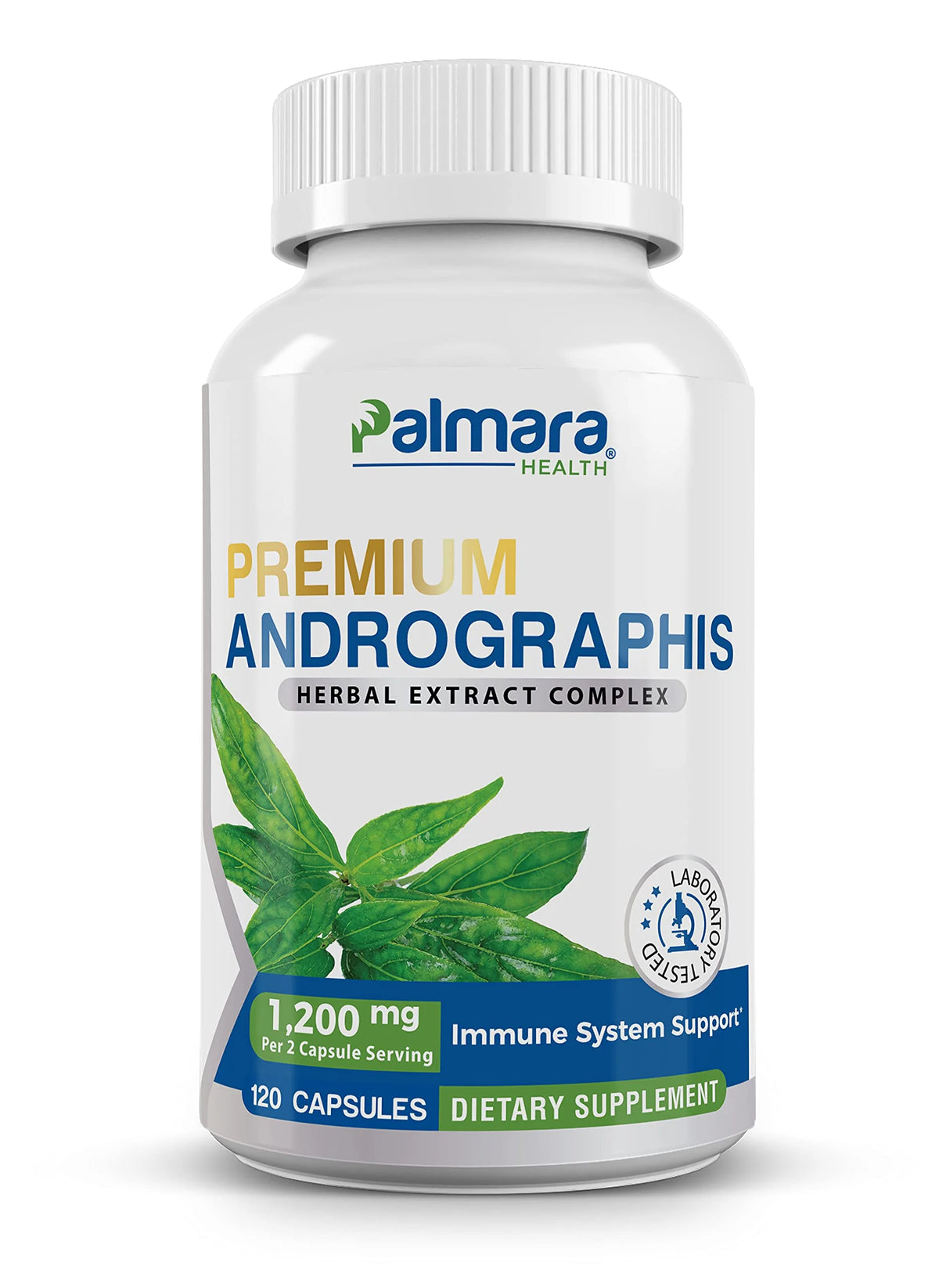 Andrographis Paniculata Extract 1,200mg 120 Capsules Vegan Gluten Free S8312