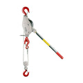 Medium Frame Cable Ratchet Winch Pulley Hoist, 1-1/2 Ton Capacity Z2138