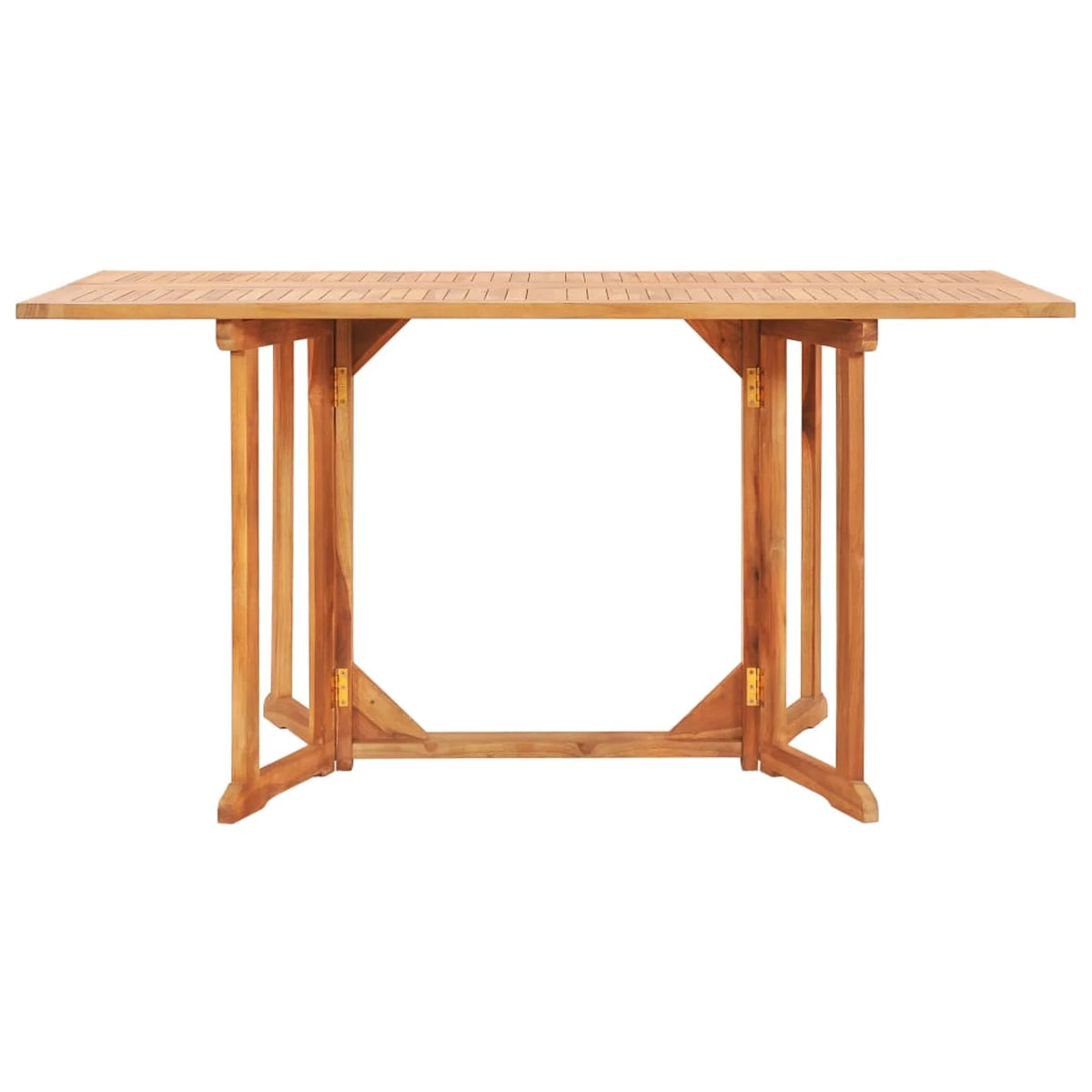 Folding Extendable Teak Wood Outdoor Dining Table X27202