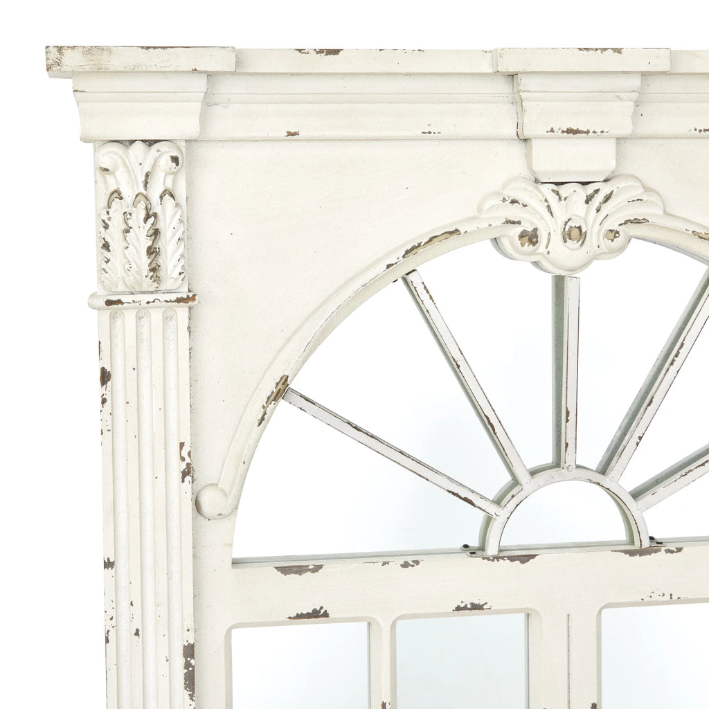 Cream Arched Wall Mirror S897
