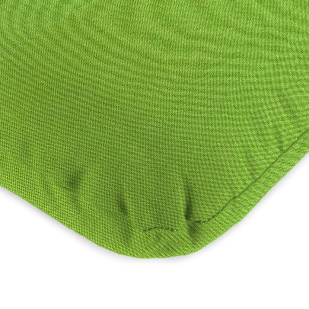 74" x 22" Green Outdoor Chaise Lounge Cushion with Ties Z82305