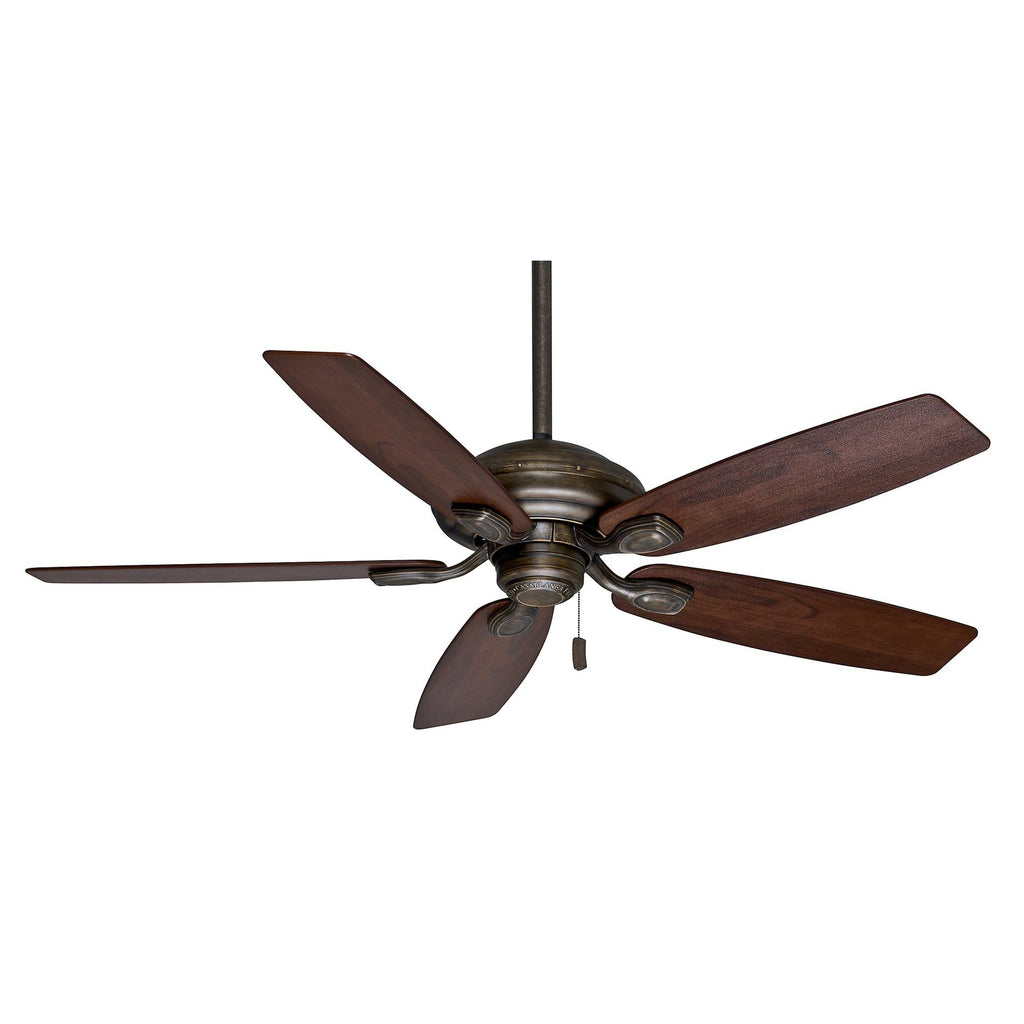 52x22 Ceiling Fan with Black Mahogany Blades R17395