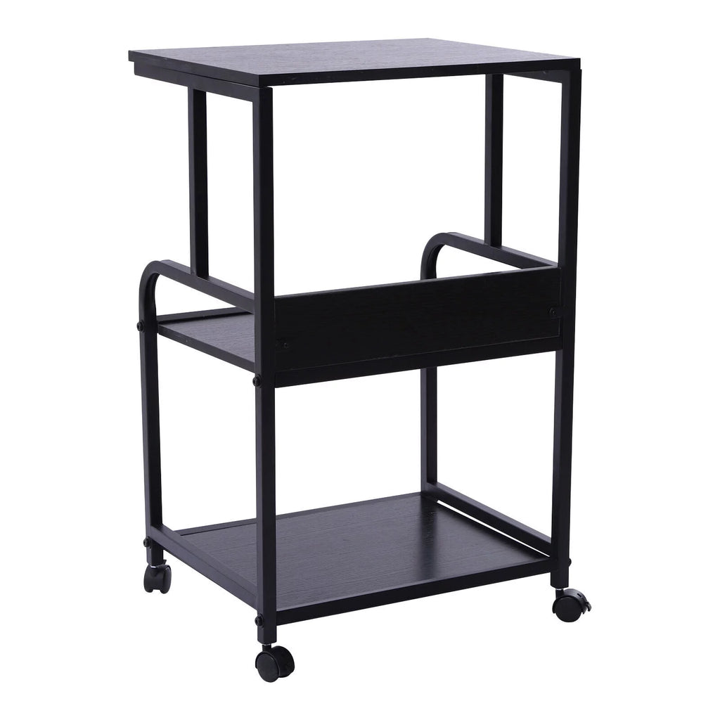 3 Tier Printer Stand Rolling Cart Storage Shelf with Wheel A17607