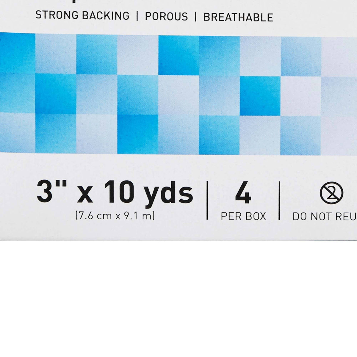 Cloth Medical Tape, 3 inch x 10 Yard, White F89450