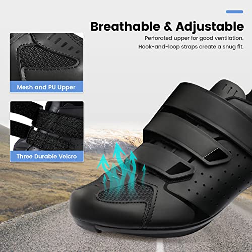 Mens Cycling Shoes with Look Delta Cleat Q24273