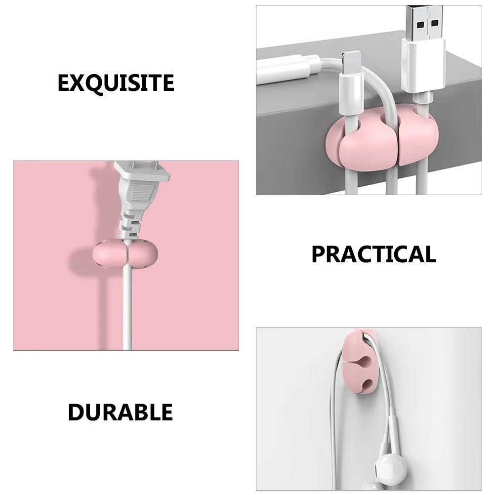 6 Pcs Self Adhesive Cord Clips S715