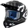 Youth MX Offroad Helmet Matte Silver J885393