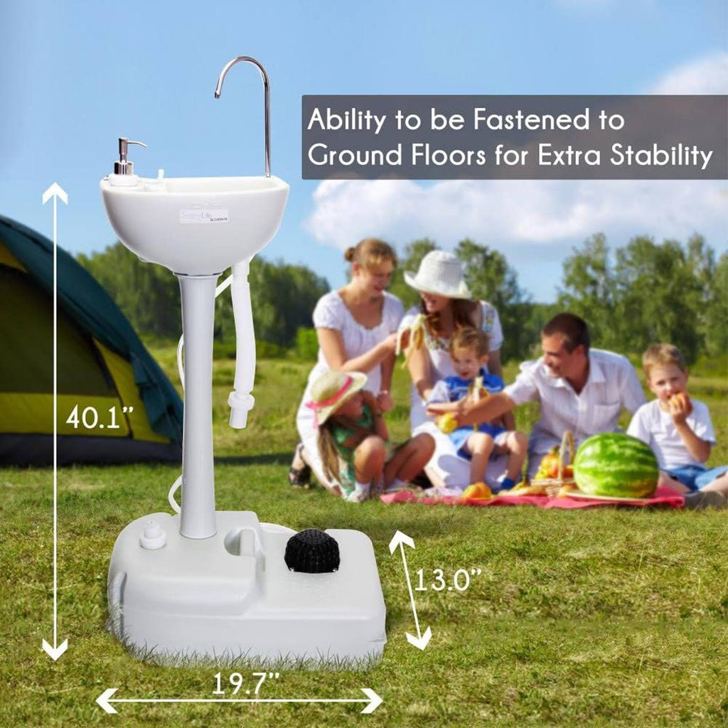 Portable Hand Wash Sink Stand (2 Pack) I5157