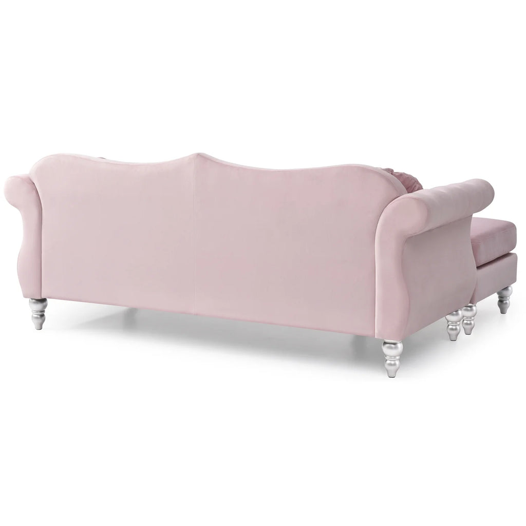 Pink Sofa Chaise T3930