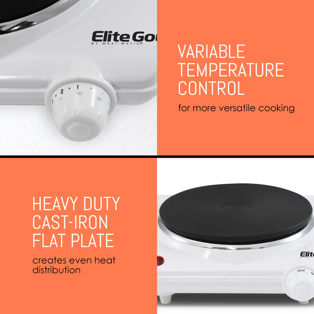 Single Flat Burner Hot Plate L40712