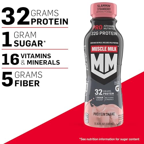 Intense Vanilla Protein Shake 32g Protein 1g Sugar 11.16 Fl Oz Pack of 12 I987906