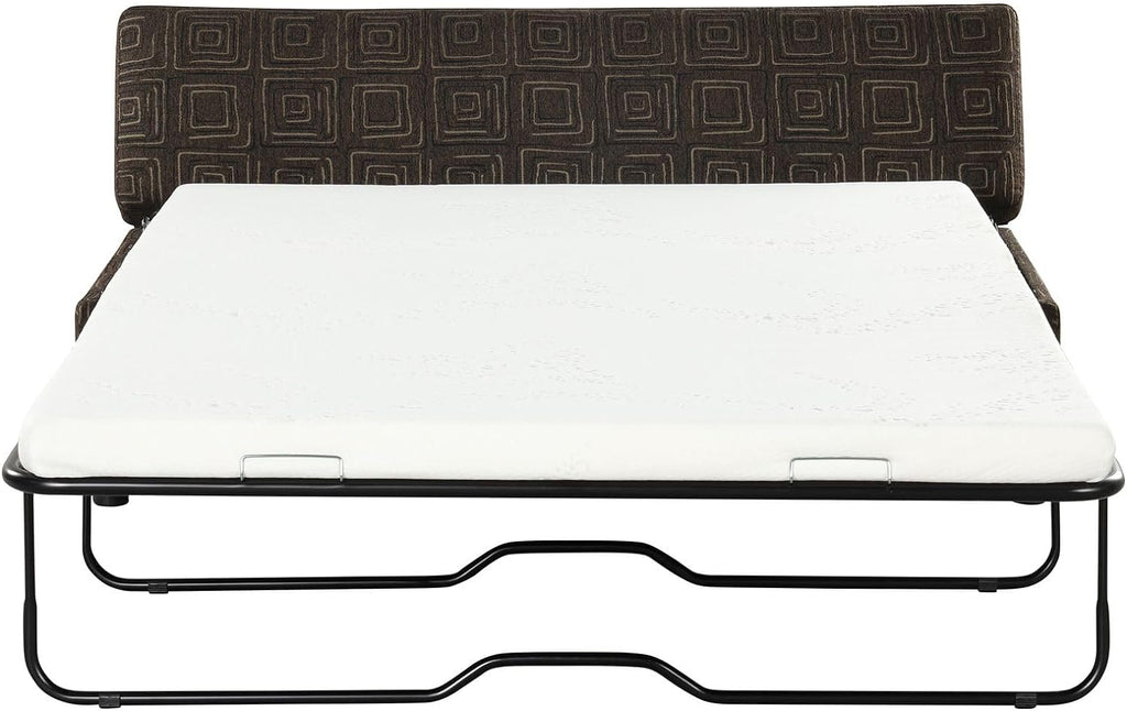 Full Size Folding Ottoman Bed with Mattress Y3711