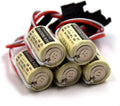 (5-Pack) 3V 1100mAh Replacement PLC Battery for SLC-500 Series Controls Pack of 2 Y261