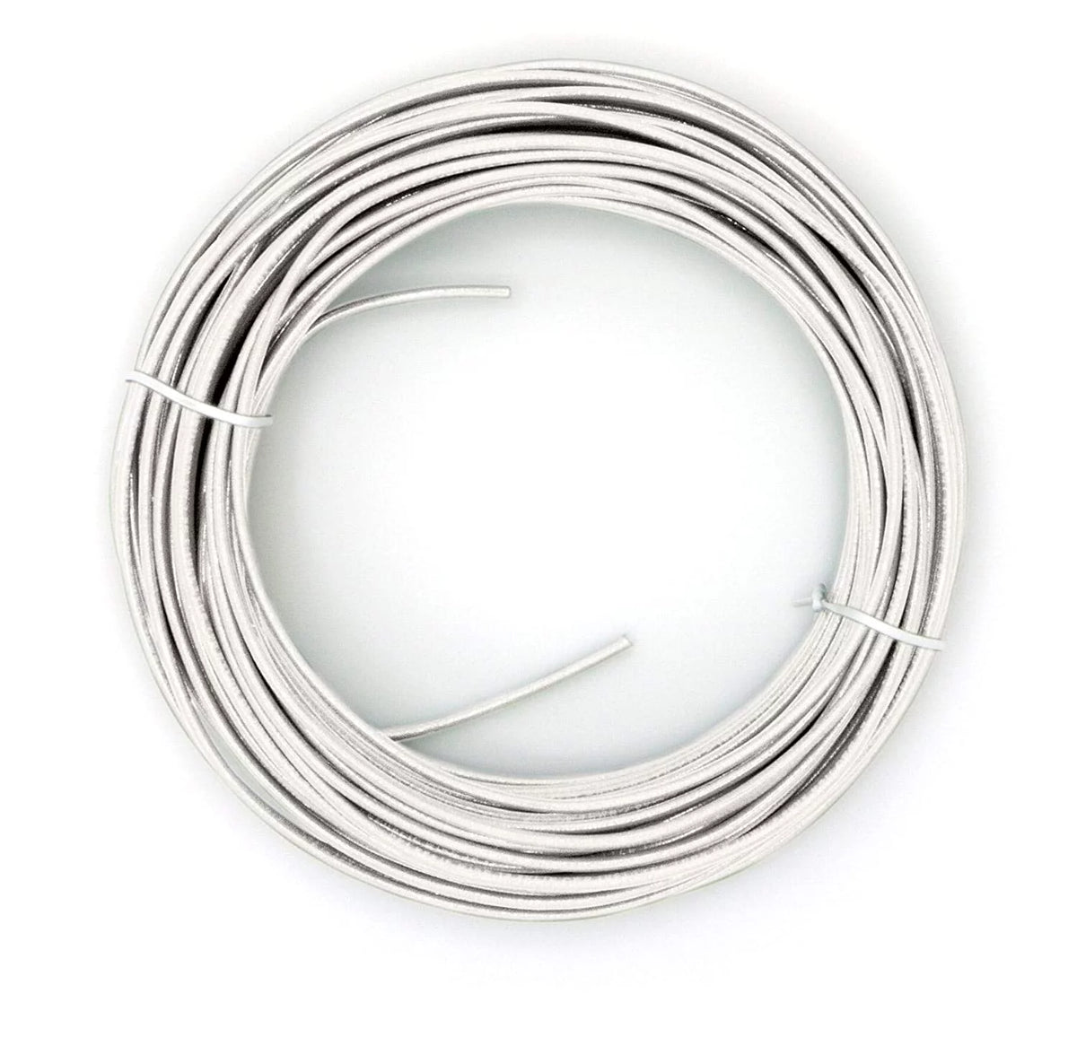 14 AWG Insulated Solid Copper THHN / THWN Wire 100 Feet White S60939