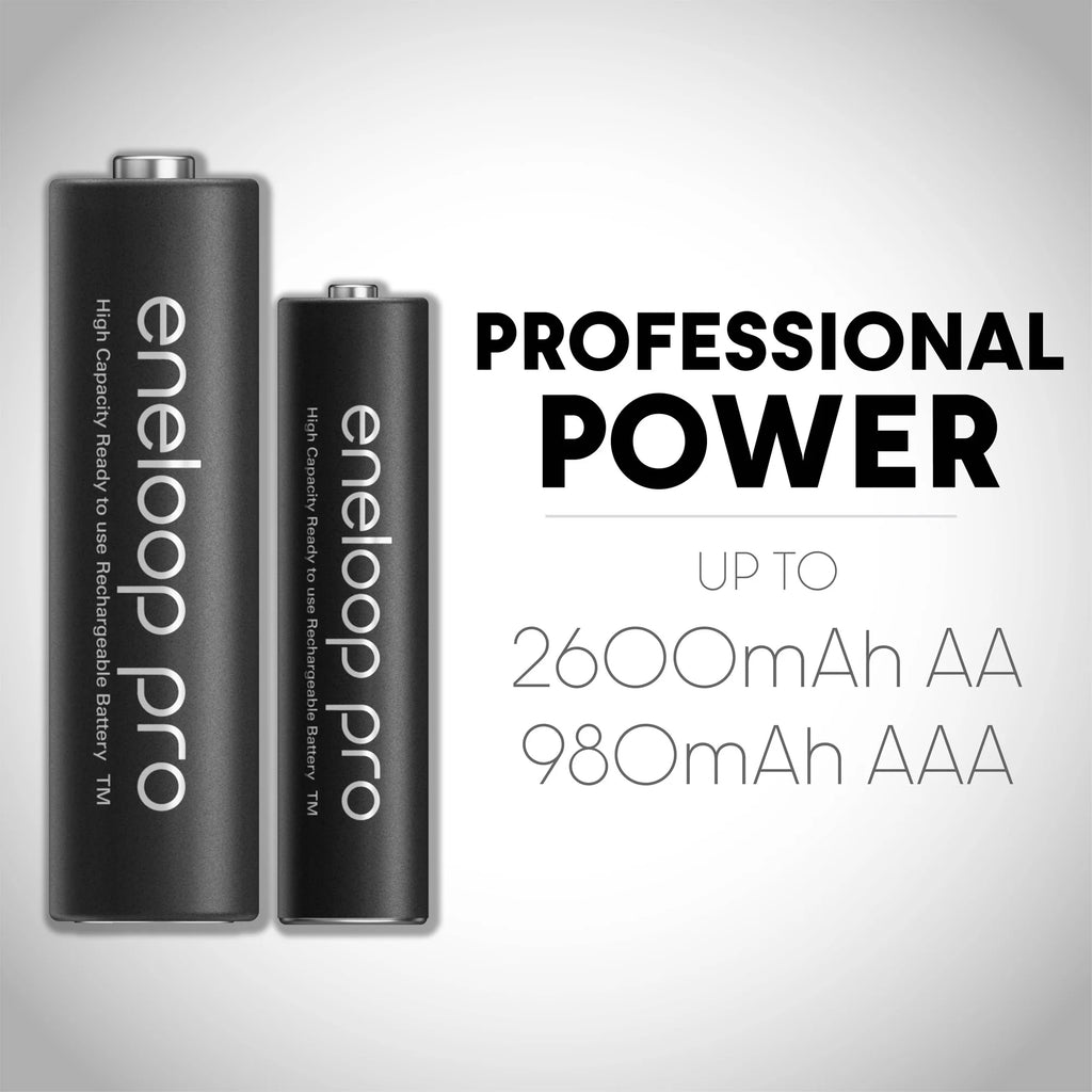 8-Battery Pack AA Rechargeable Batteries S58601