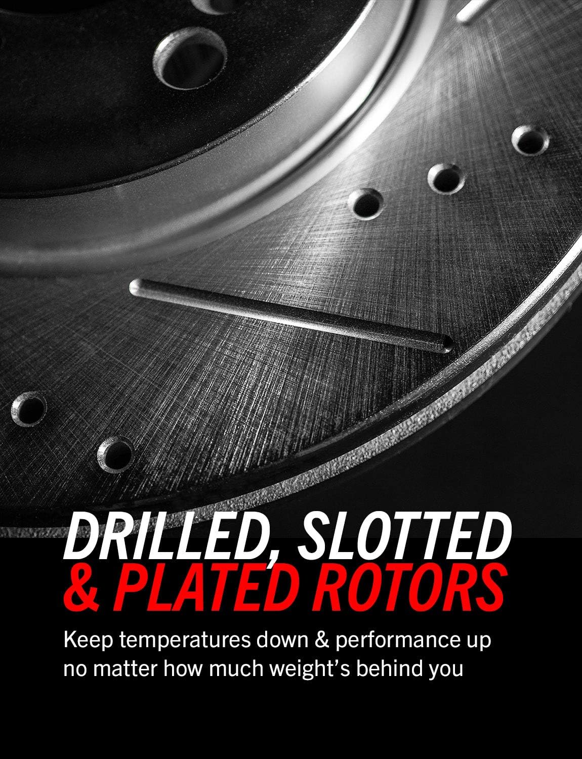 Front Z36 Truck & Tow Carbon Fiber Ceramic Brake Kit S89750