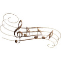 Large Musical Notes Wall Decor P626112