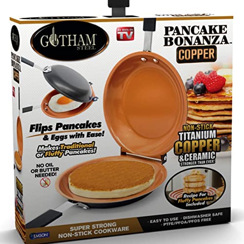 6 Quart Nonstick Copper Casserole Chef’s Pan & Stock Pot 4 Piece Set S66717