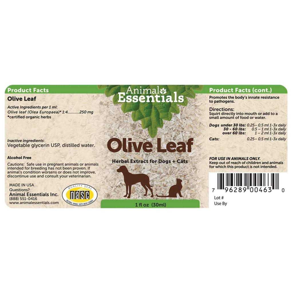 Olive Leaf Herbal Extract W9293