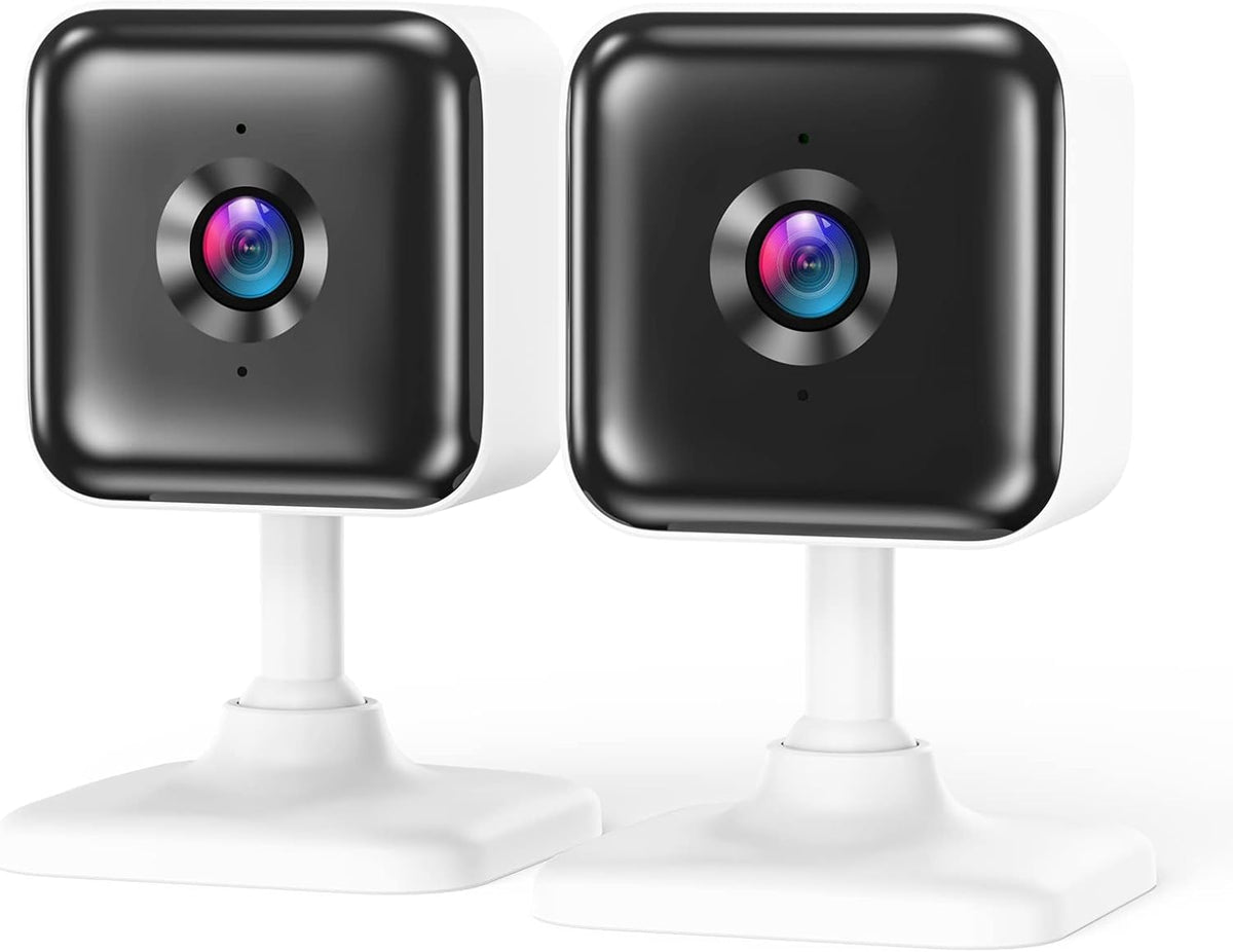 1080P Wi-Fi Security Camera with Night Vision, 2-Way Audio, 2 Pack Z360