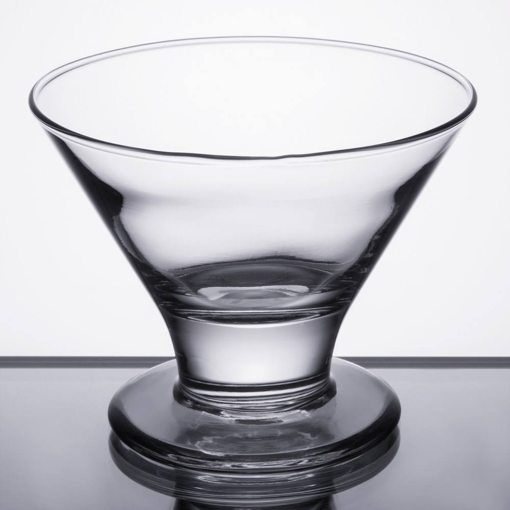 8 oz. Martini Dessert Glass Q9541