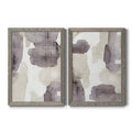 Gray Framed Canvas Print S980