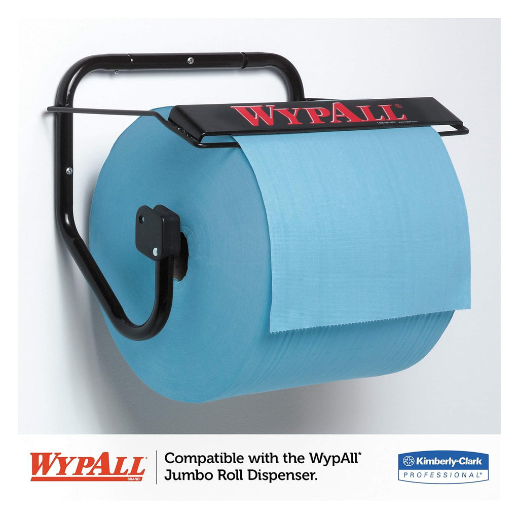 X80 Reusable Wipes Jumbo Roll, Blue, 475 Sheets / Roll Y519929