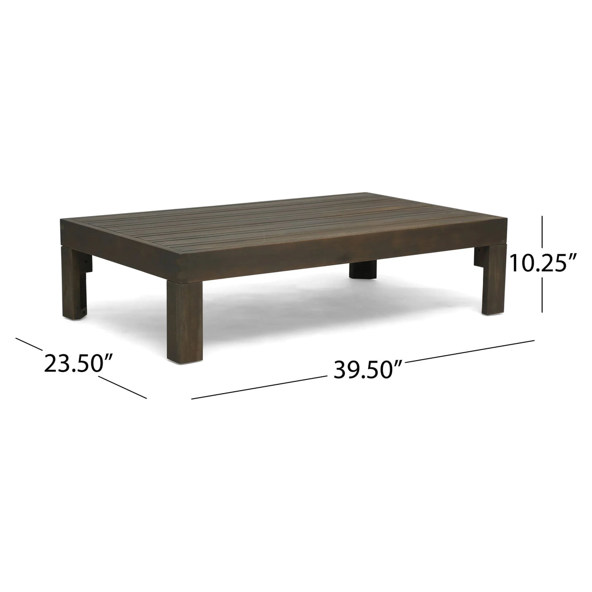 5 Piece Acacia Wood Sofa Set S43249