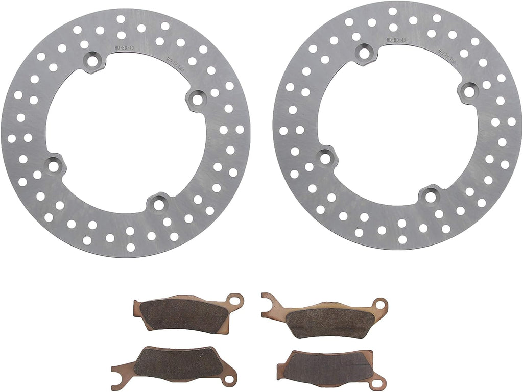 Front Brake Rotors Discs and Brake Pads N6885