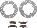 Front Brake Rotors Discs and Brake Pads N6885