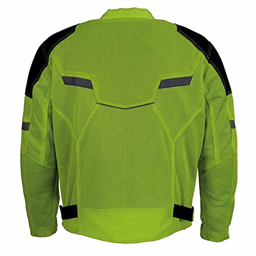 Black CE Armored Textile Motorcycle Jacket S9923