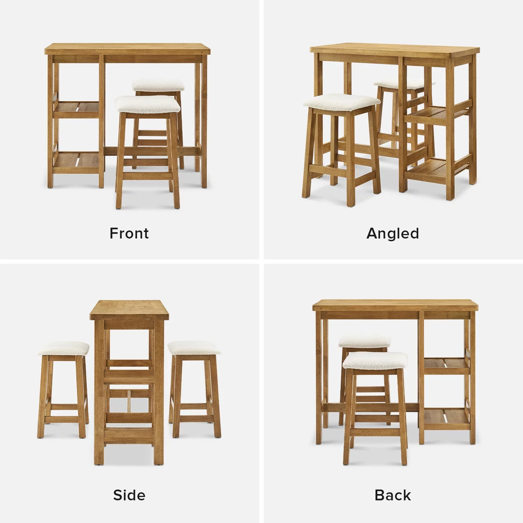 Bar Table Dining Table Set for 2 E7838