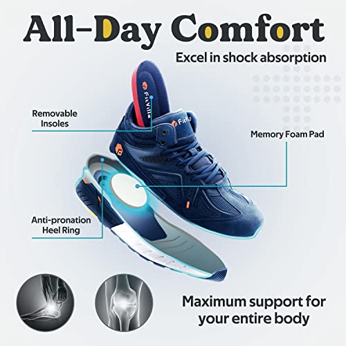 Wide High-top Basketball Shoes with Ankle Support T9054