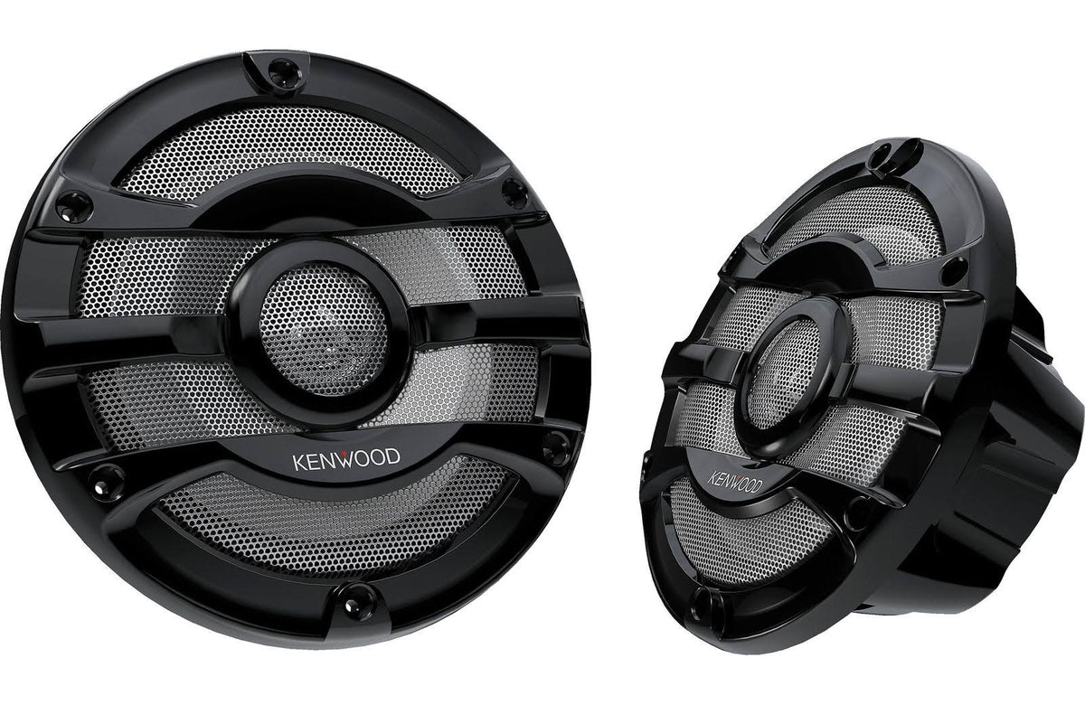 8" 2 Way Black 300W Marine Boat Speakers H83361