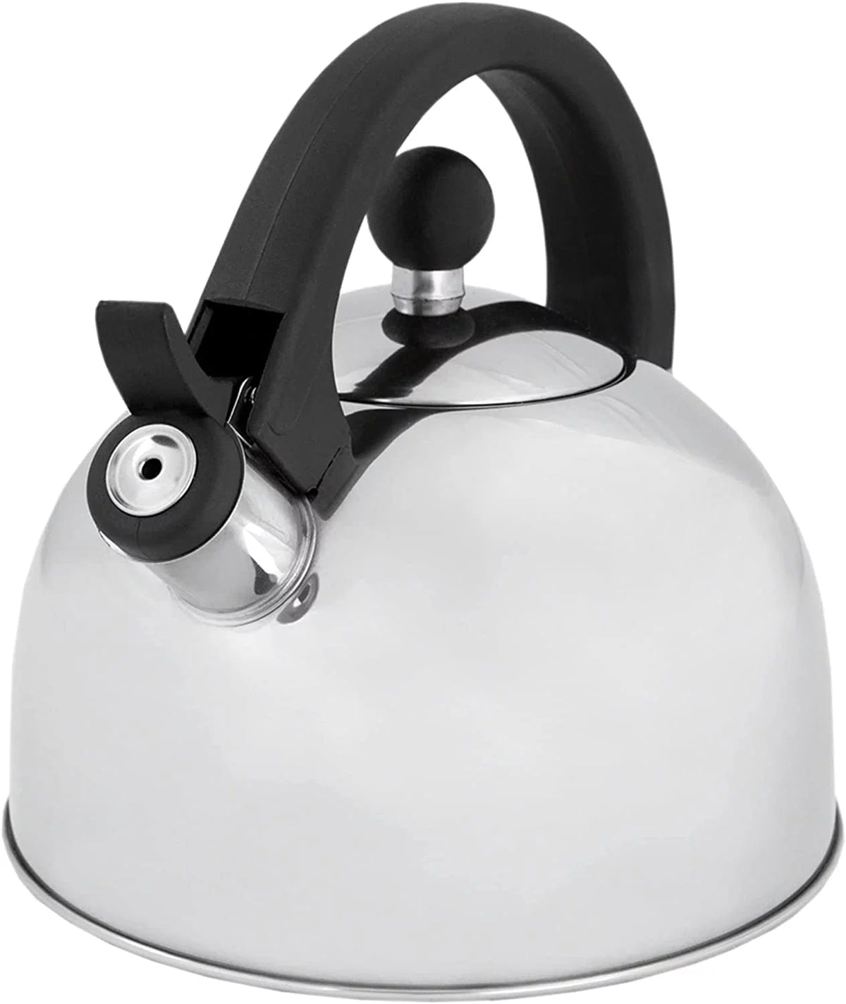 Matte Stainless Steel Stovetop Tea Kettle, 85 Oz 2.5 L C38617