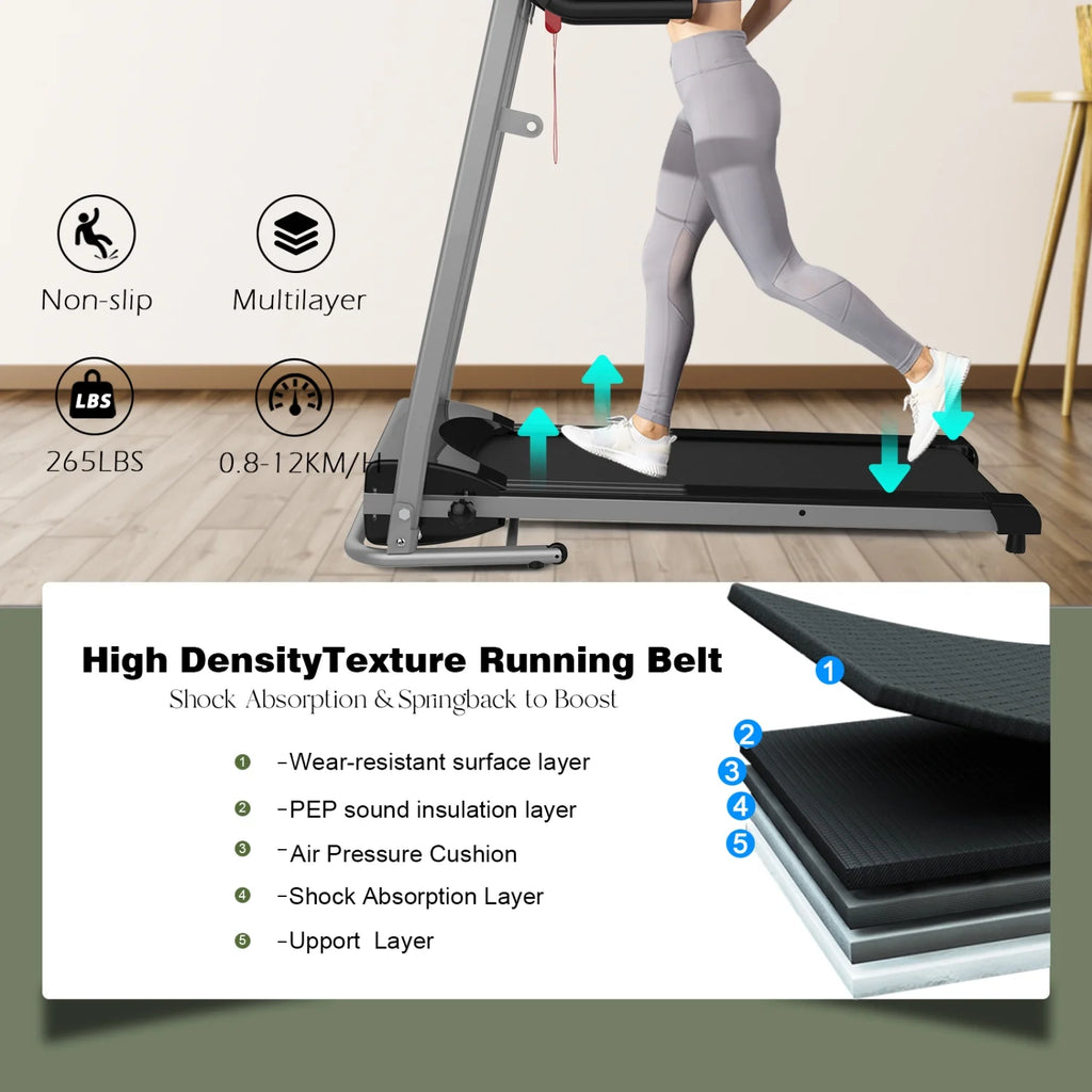 Electric Folding Treadmill 2.5HP X9482