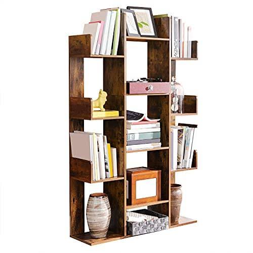 Tree-Shaped Bookcase with 13 Storage A45219