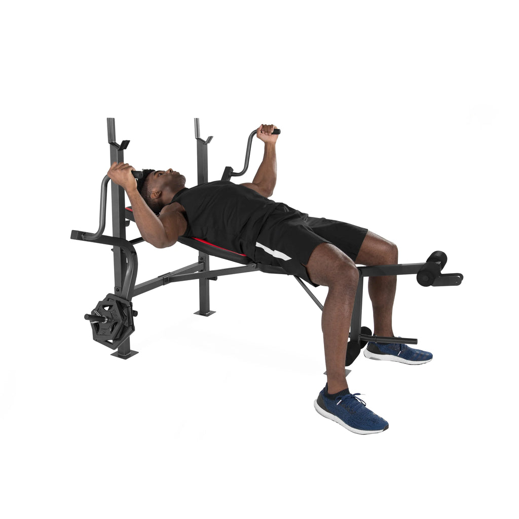 Standard Bench with Butterfly and Preacher Curl R6265