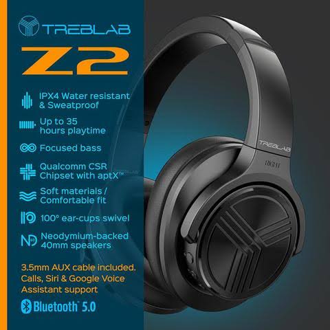 Z2 Bluetooth Noise-Cancelling Headphones A791